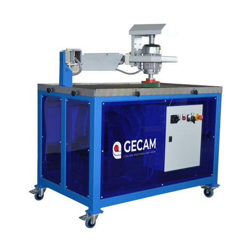 Станок для удаления заусенцев с диском - EASY T - GECAM SRL - углового стеллажа / шлифовальный станок / полировальный станок