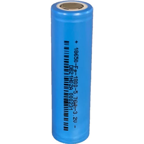 Аккумулятор LiFePO4 - 18650Fe-1800 - SIG ENERGY TECHNOLOGY - цилиндрический / 3 V / промышленный