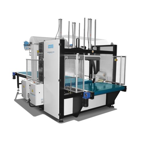 Паллетообмотчик с вращающимся кольцом - COOLPACK-150-EXPRESS - CONSTRUCCIONES METÁLICAS J BARBERAN, SA - автоматический / для мебели / для конечных продуктов