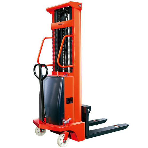 Полуэлектрический штабелер - CTD - Niuli Machinery Manufacture Co., Ltd. - транспортный / для подъемника / для разгрузочно-погрузочных работ