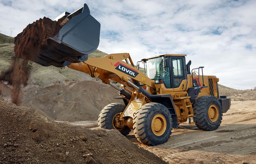 Погрузчик на колесах - FL968H - Lovol Heavy Industry Co., Ltd. - для строительства / высокий крутящий момент