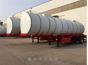 Полуприцеп контейнеровоз - CLW582E - CLW GROUP - для цемента / трехосный / буксируемый