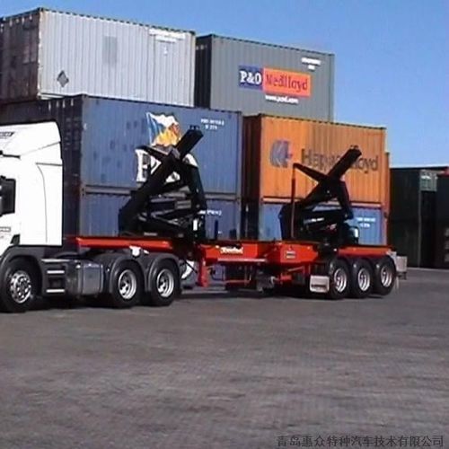 Полуприцеп контейнеровоз - CLW9400 - CLW GROUP - для автоматической установки / двухосный / буксируемый