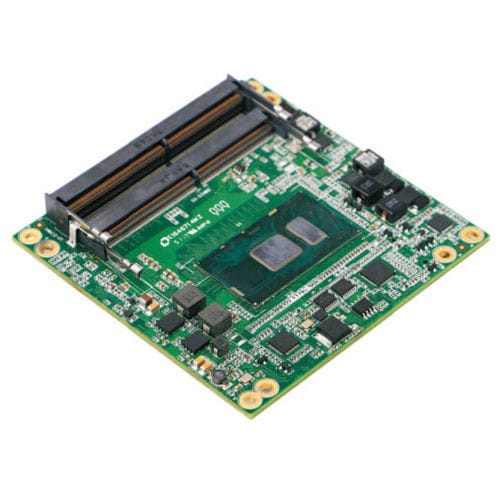 Одноплатный компьютер COM Express - COM-1818 - EVOC Intelligent Technology Co., Ltd - Intel® Celeron® / встроенный / промышленный