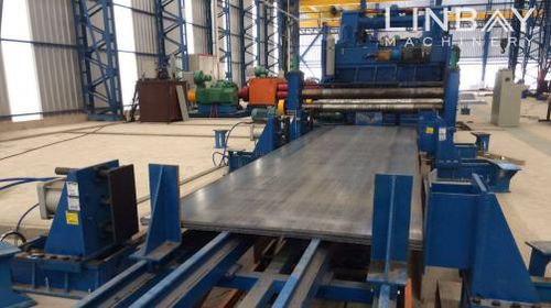 Ligne de découpe transversale для листа - CTL series - WUXI LINBAY MACHINERY CO.,LTD - для штабелирования / с выпрямлением / автоматическая