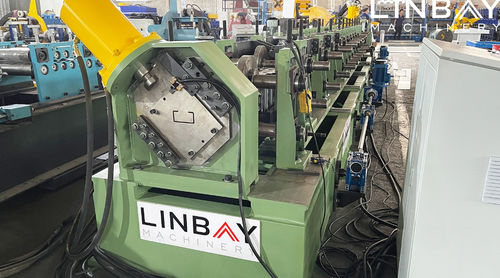 Профильный каландр для профилей в форме С - WUXI LINBAY MACHINERY CO.,LTD - автоматический