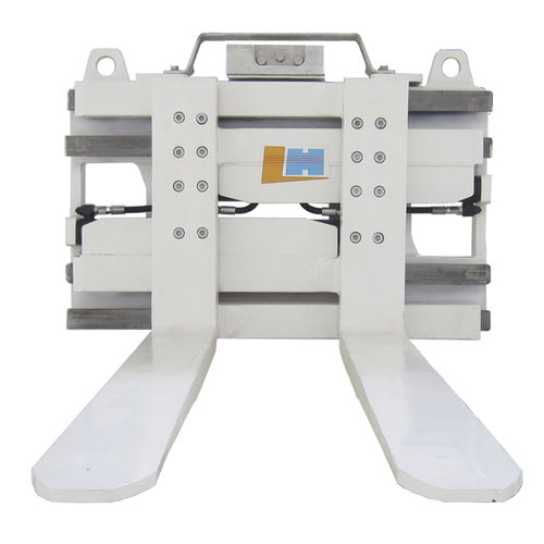 Регулируемый вилочный захват - CJC -B/C - Longhe Intelligent Equipment Manufacturing Co.,Ltd - для вилочного погрузчика / для погрузно-разгрузочных работ / для пластины ISO