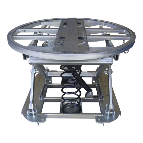 Ножничный подъемный стол - 3615 - Longhe Intelligent Equipment Manufacturing Co.,Ltd - стационарный / для погрузочной платформы