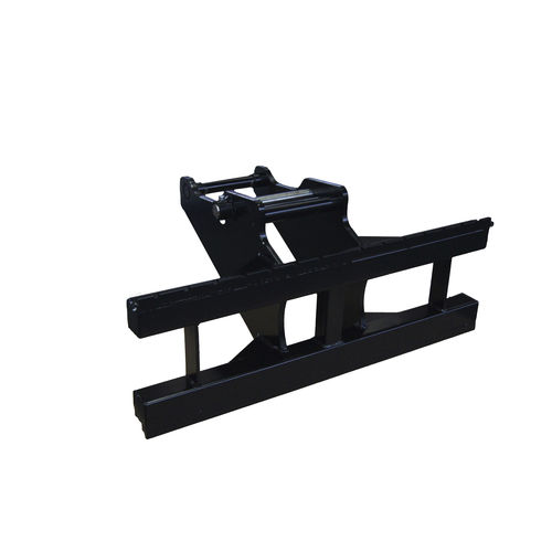Каретка для вил для экскаватора - S40-S50 - Longhe Intelligent Equipment Manufacturing Co.,Ltd - с креплениями