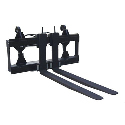 Каретка для вил для экскаватора - 9856 - Longhe Intelligent Equipment Manufacturing Co.,Ltd - с креплениями