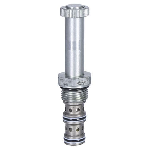 Гидравлический распределитель с выдвижным ящиком - MSV-10-30D - Wenzhou Meric Hydraulic Technology Co.,Ltd - с электрическим управлением / 3 канала / компактный