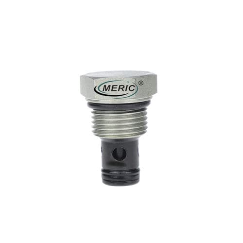 Предохранительный клапан с вентилем - MCV2-08-P series - Wenzhou Meric Hydraulic Technology Co.,Ltd - для остановки / компактный