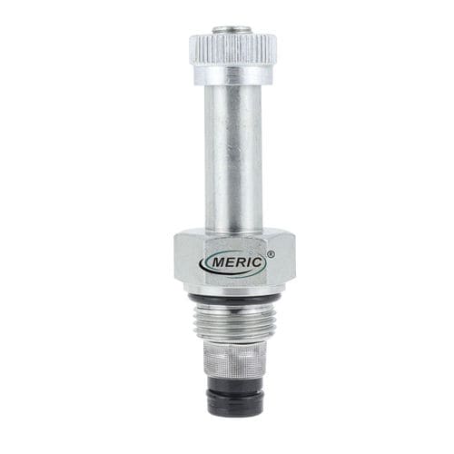 Гидравлический распределитель с выдвижным ящиком - MSV-08-2NCP - Wenzhou Meric Hydraulic Technology Co.,Ltd - с электрическим управлением / 2/2 канала / компактный