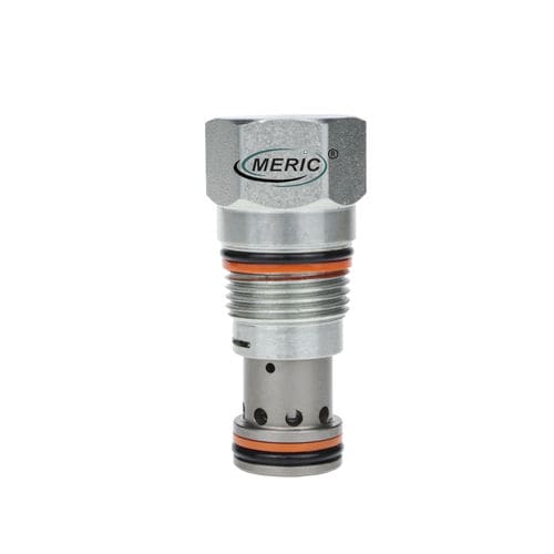 Предохранительный клапан с вентилем - MCXDA - Wenzhou Meric Hydraulic Technology Co.,Ltd - резьбовой / из стали / на пружине