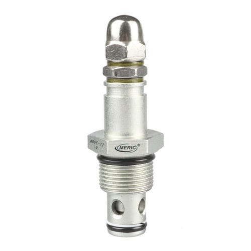 Клапан для регулировки расхода - MDVE-12 - Wenzhou Meric Hydraulic Technology Co.,Ltd - игольчатый / с маховиком / резьбовой