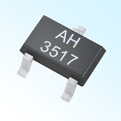 Магнитный датчик с эффектом Холла - AH3517 - Nanjing AH Electronic Science and Technology Co., Ltd. - линейный / SMD / с функцией переключения