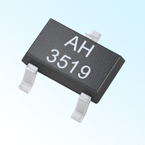 Магнитный датчик с эффектом Холла - AH3519 - Nanjing AH Electronic Science and Technology Co., Ltd. - линейный / SMD / с функцией переключения
