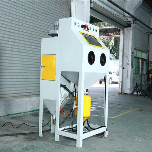 Вакуумная кабина пескоструйной обработки - MS series - MAYFLAY Machinery (Huizhou) Co., Ltd. - ручная / с вращающимся столом