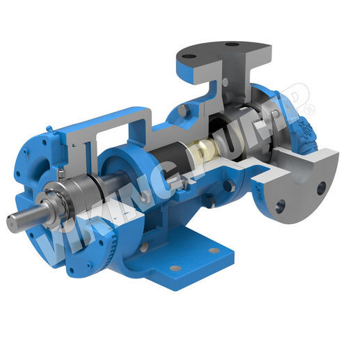 Шестеренчатый насос - 123A series - Viking Pump - для химических продуктов / для масла / с магнитным приводом