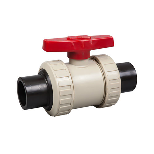 Клапан со сферическим золотником - Q61F-6S - Ningbo Baodi Plastic Valve Co., Ltd. - с ручным управлением / для кислоты / резьбовой