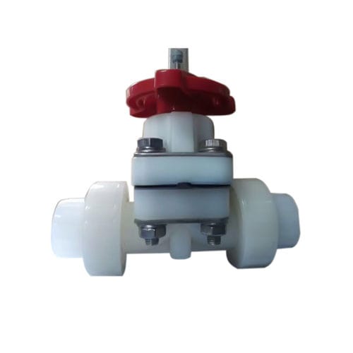 Мембранный клапан - G41F-6S - Ningbo Baodi Plastic Valve Co., Ltd. - с ручным управлением / для контроля расхода / для кислоты