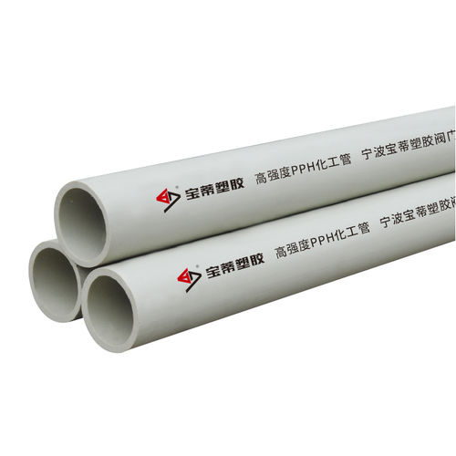 Жесткий шланг из полипропилена - Ningbo Baodi Plastic Valve Co., Ltd. - для воды / для химических продуктов / для продуктов питания