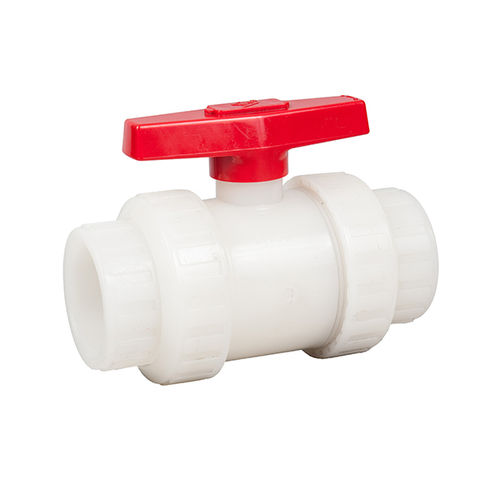 Клапан со сферическим золотником - Q61F-6S - Ningbo Baodi Plastic Valve Co., Ltd. - с ручным управлением / для кислоты / резьбовой