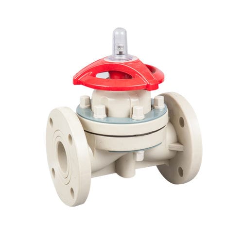 Мембранный клапан - G41F-6S - Ningbo Baodi Plastic Valve Co., Ltd. - с ручным управлением / для контроля расхода / для воды