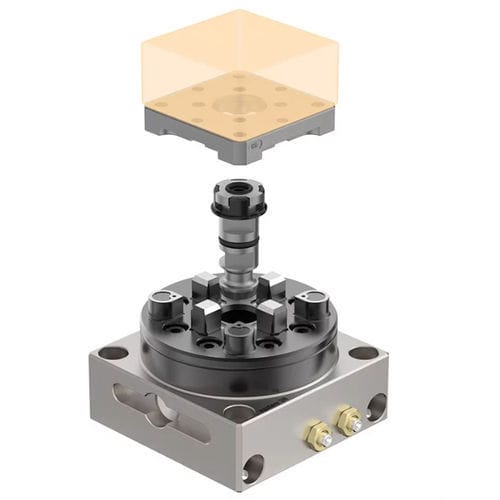 Зажимной патрон для деталей с блокирующим зажимом - Macro series - GF Machining Solutions - ручной / сверхточный / пневматический