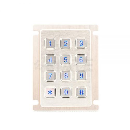 Цифровая клавиатура 12 клавиш - MKA-34-NL-MX - MATE TECHNOLOGY SHENZHEN LIMITED - встраиваемая / из нержавеющей стали / IP67