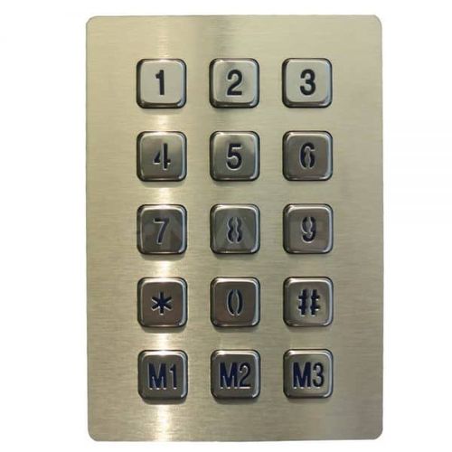Цифровая клавиатура 15 клавиш - MKA-35-NL-MX  - MATE TECHNOLOGY SHENZHEN LIMITED - встраиваемая / IP65 / герметичная