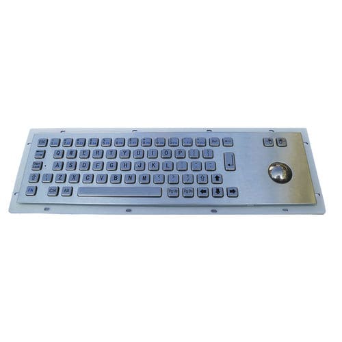 Антивандальная клавиатура - MKA-65-B - MATE TECHNOLOGY SHENZHEN LIMITED - встраиваемая / с механическими клавишами / 2 клавиши мыши