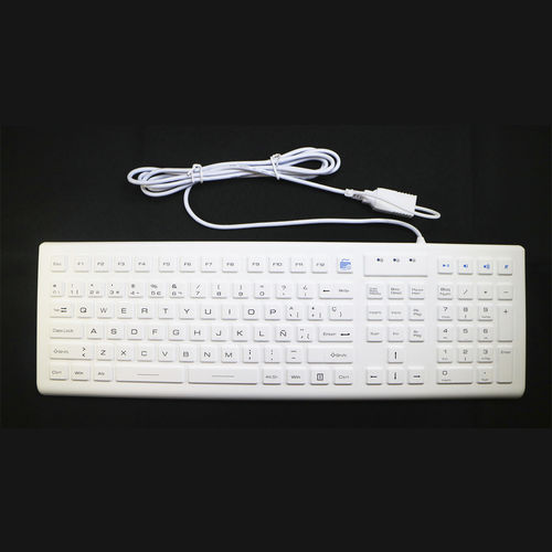 Клавиатура для письменного стола - MKB-110-NLM-V2 - MATE TECHNOLOGY SHENZHEN LIMITED - с механическими клавишами / промышленная / медицинская