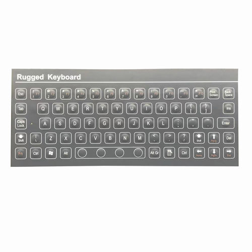 Встраиваемая клавиатура - MKC-69 - MATE TECHNOLOGY SHENZHEN LIMITED - с механическими клавишами / мембранная / промышленная