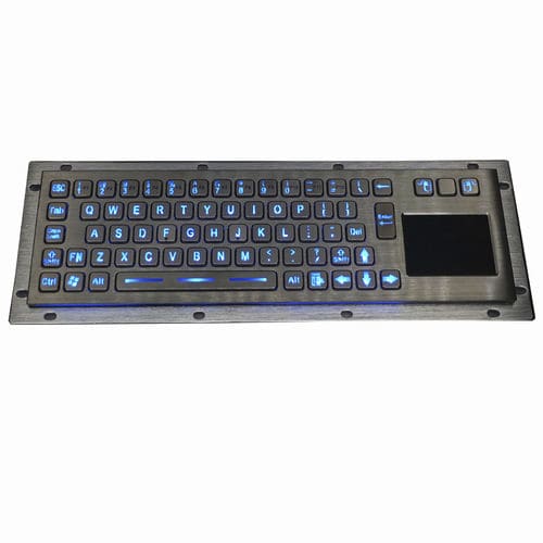 Клавиатура с подсветкой - MKA-67-PL - MATE TECHNOLOGY SHENZHEN LIMITED - встраиваемая / с механическими клавишами / 2 клавиши мыши