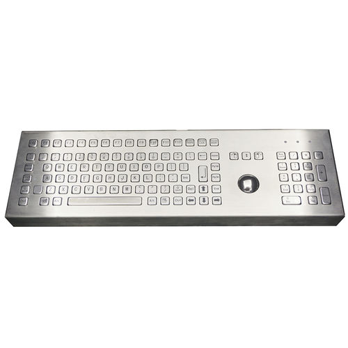 Клавиатура для письменного стола - MKA-106-BMN - MATE TECHNOLOGY SHENZHEN LIMITED - с механическими клавишами / 3 клавиши мыши / с трекболом