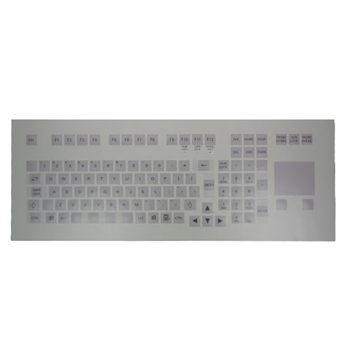 Встраиваемая клавиатура - MKC-110-PN - MATE TECHNOLOGY SHENZHEN LIMITED - микропереключатель / мембранная / 110 клавиш