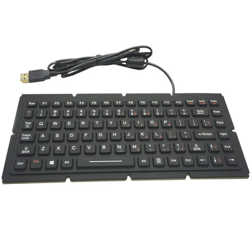 Встраиваемая клавиатура - MKB-86-L - MATE TECHNOLOGY SHENZHEN LIMITED - емкостная / 86 клавиш / промышленная