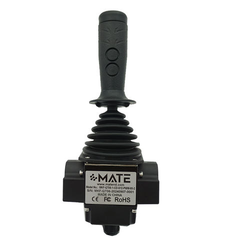 Одноосный джойстик - MKF-QT06 - MATE TECHNOLOGY SHENZHEN LIMITED - с эффектом Холла / с потенциометром / для автофургона