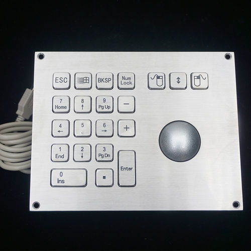 Цифровая клавиатура 18 клавиш - MKA-18-BN - MATE TECHNOLOGY SHENZHEN LIMITED - встраиваемая / с механическими клавишами / для алюминия