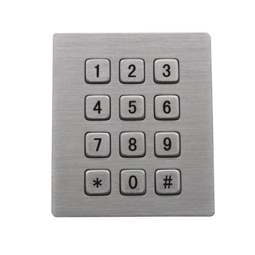 Цифровая клавиатура 12 клавиш - MKA-34N-V1 - MATE TECHNOLOGY SHENZHEN LIMITED - встраиваемая / из нержавеющей стали / USB