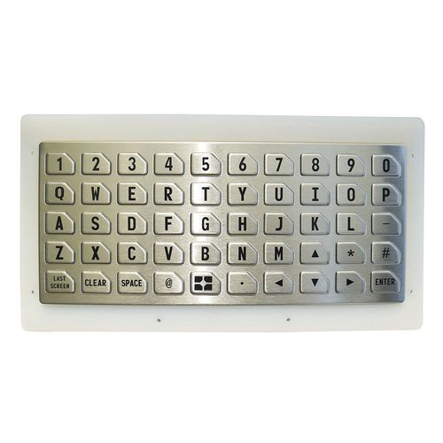 Встраиваемая клавиатура - MKA-50N - MATE TECHNOLOGY SHENZHEN LIMITED - с механическими клавишами / 50 клавиш / промышленная