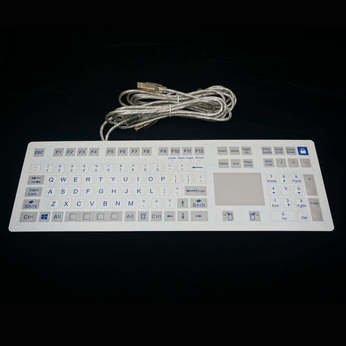 Емкостная клавиатура - MKC-109-PN - MATE TECHNOLOGY SHENZHEN LIMITED - мембранная / с сенсорной панелью / для использования в промышленности