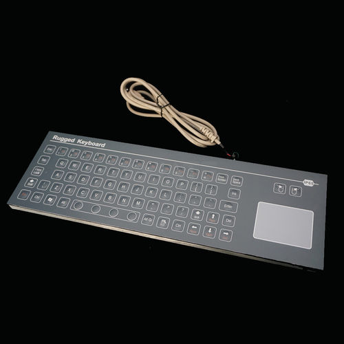 Встраиваемая клавиатура - MKC-69-P-V1 - MATE TECHNOLOGY SHENZHEN LIMITED - микропереключатель / мембранная / 2 клавиши мыши