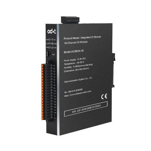 Модуль входа/выхода 16 каналов - AIOBOX-16 - ODOT Automation - цифровой / аналоговый / Modbus TCP