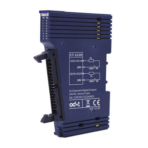 Выходной модуль 32 цифровых выхода - CT-222H - ODOT Automation - цифровой / ModBUS RTU / Modbus TCP