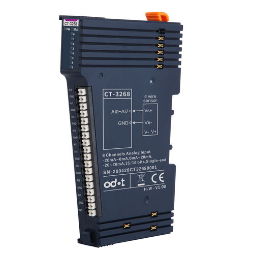 Входной модуль 8 аналоговых входов - CT-3268 - ODOT Automation - аналоговый / ModBUS RTU / Ethernet TCP/IP