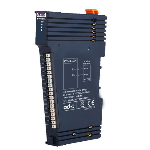 Входной модуль 4 канала - CT-3134 - ODOT Automation - аналоговый / ModBUS RTU / Modbus TCP