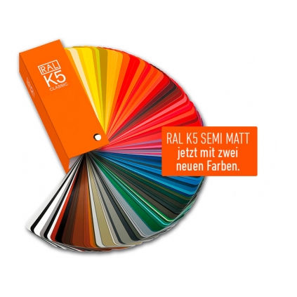 Атлас цветов RAL - K5 semi-matt - RAL colours