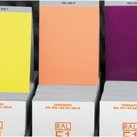 Атлас цветов RAL - E1 single cards - RAL colours